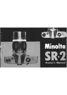 Minolta SR 2 manual. Camera Instructions.